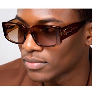 Fashion Popular Sun Glasses‎ Rectangle Shades Square Sunglasses Women Lentes Men